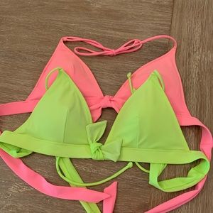 Victoria Secret Triangle Bikini Tops set of 2
